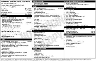 2023 BMW 5 Series 530i xDrive