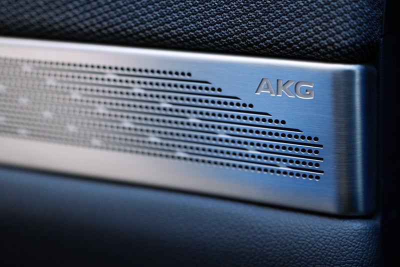 Close-up View of the AKG Studio Audio Speaker | Victory Cadillac in Petaluma CA